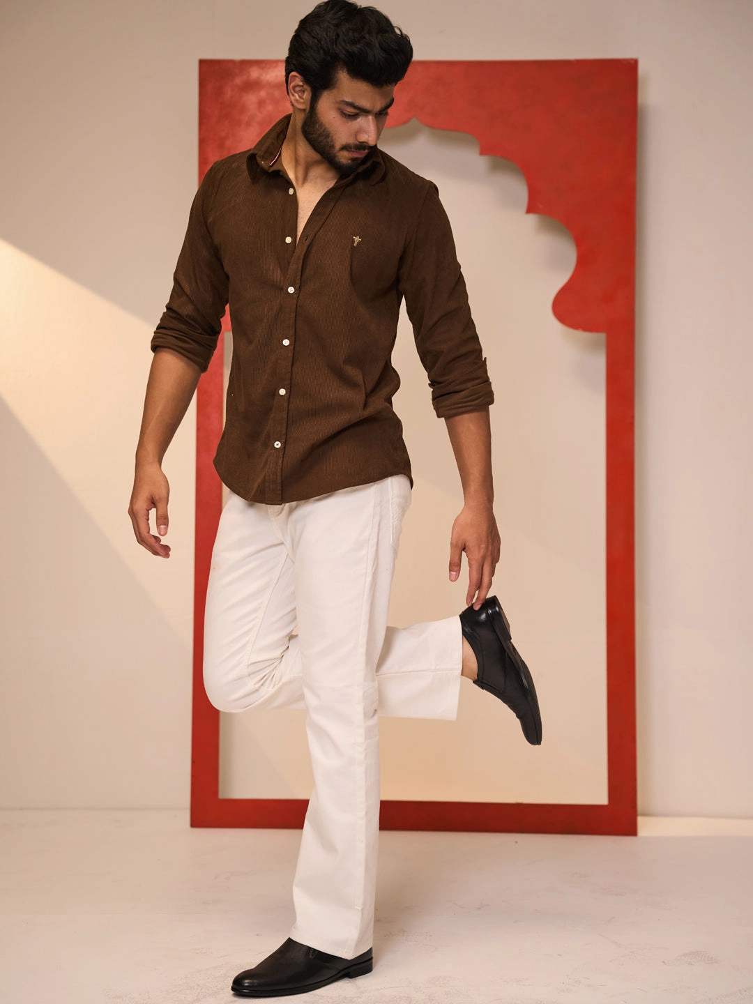 Cowboy Toe Work Boot Men Black Genuine Leather Broad Feet Formal Slip On Shoe|Work Wear|Comfort for Office|Anti Skid Sole