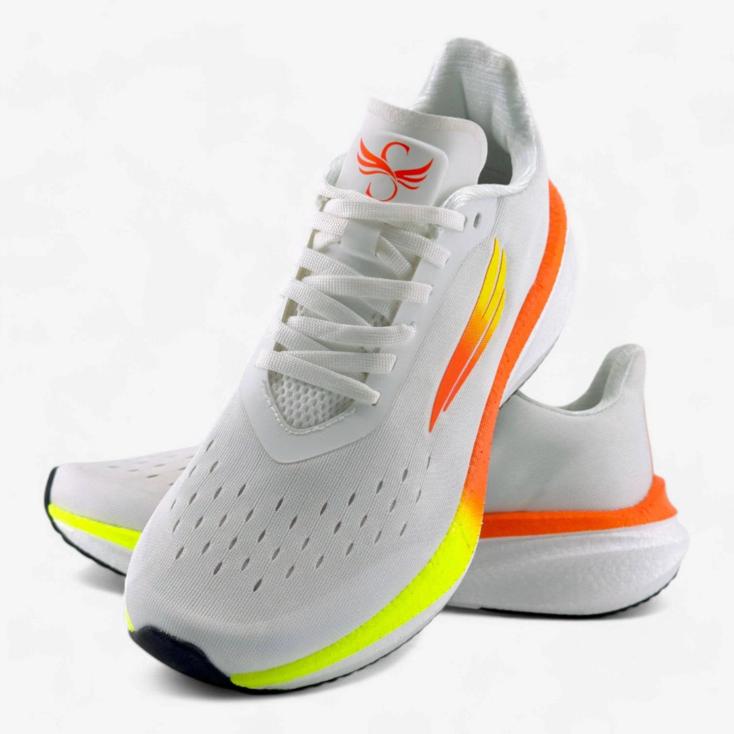 APUS White Women Running Shoe Running Shoes For Road Runners