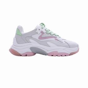 ASH Women's Pearl/White/Crystal Sneaker Figurine Sneakers