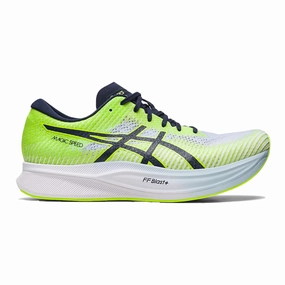 Asics Shoes Gel Kayano 27 Men's Asics Magic Speed 2, Hazard Green/Midnight, 12 D Medium