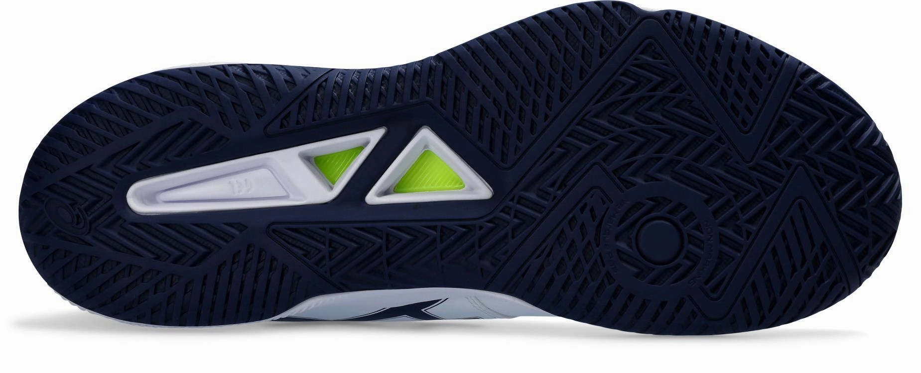 Asics Men's Gel Tactic 12 Indoor Shoe - White/Blue Expanse Badminton Racket