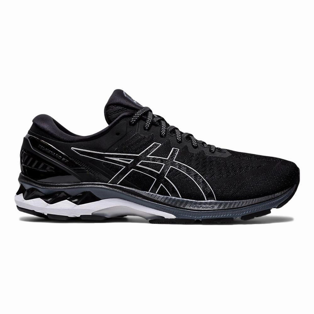 Iga Swiatek Asics Shoes Men's Asics Gel-Kayano 27, Black/Pure Silver, 8.5 D Medium