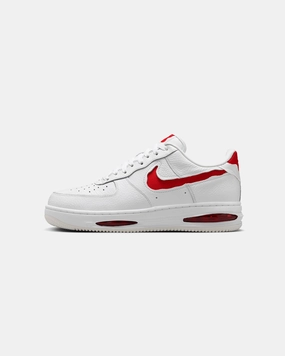 Authentic Nike Shoes Nike Air Force 1 Low Evo White/University Red