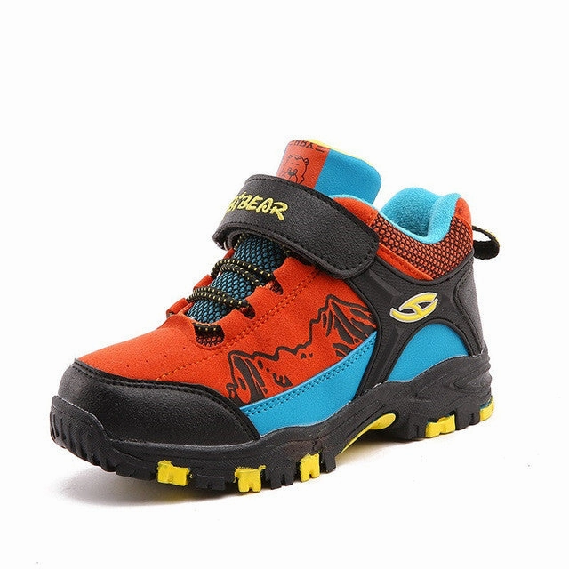 HOBIBEAR Genuine Leather Waterproof Girls/Boys