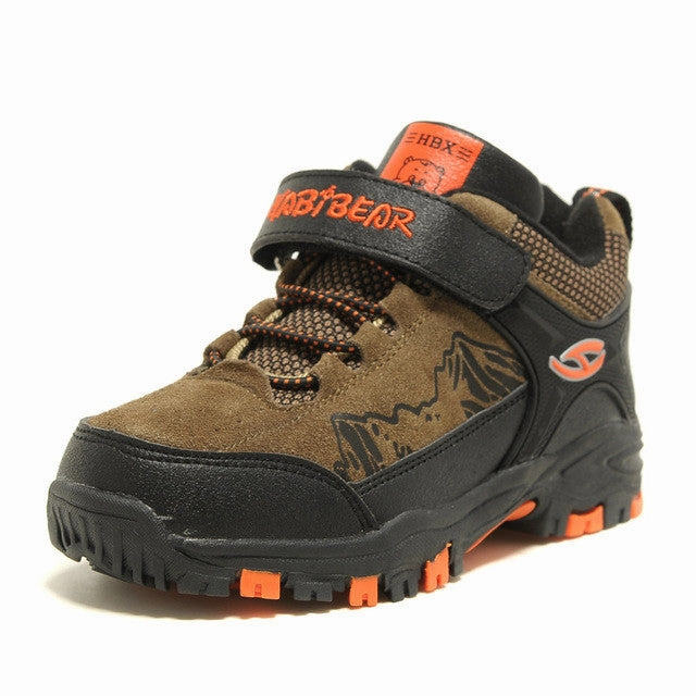 HOBIBEAR Genuine Leather Waterproof Girls/Boys