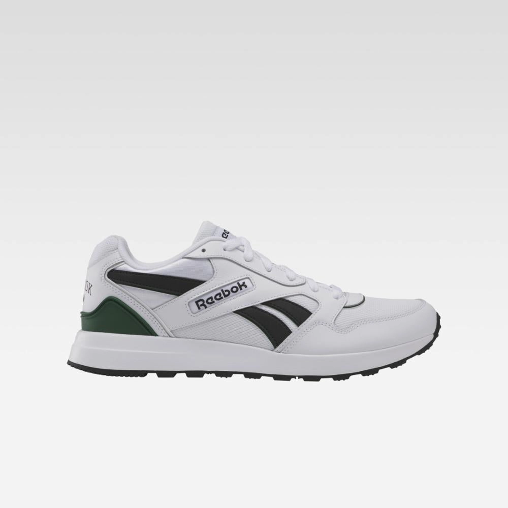 Gel Kayano 32 Running Shoes Reebok Footwear Men GL 1000 Shoes FTWWHT/CBLACK/DRKGRN