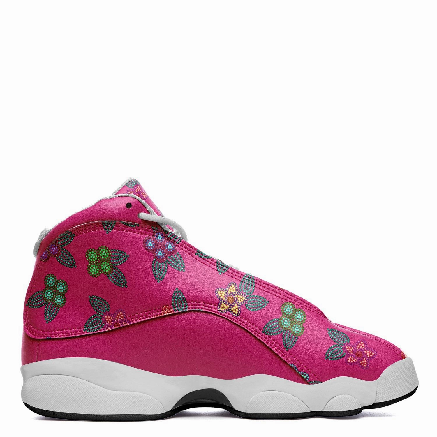 Berry Flowers Isstsokini Wide Foot Friendly Basketball Shoes
