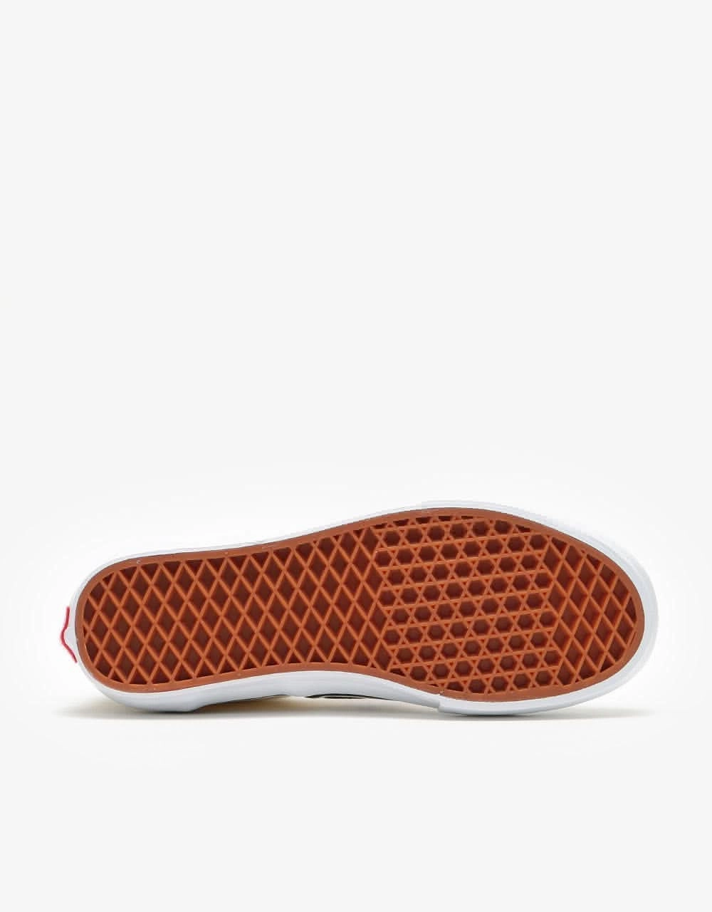 Vans Skate Slip-On Shoes - (Checkerboard) Black/Off White Best Skate Shoes For Traction Comfort