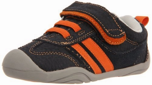 Pediped Grip-N-Go Frederick Velcro Sneaker Shoes For Walking And Standing All Day Good