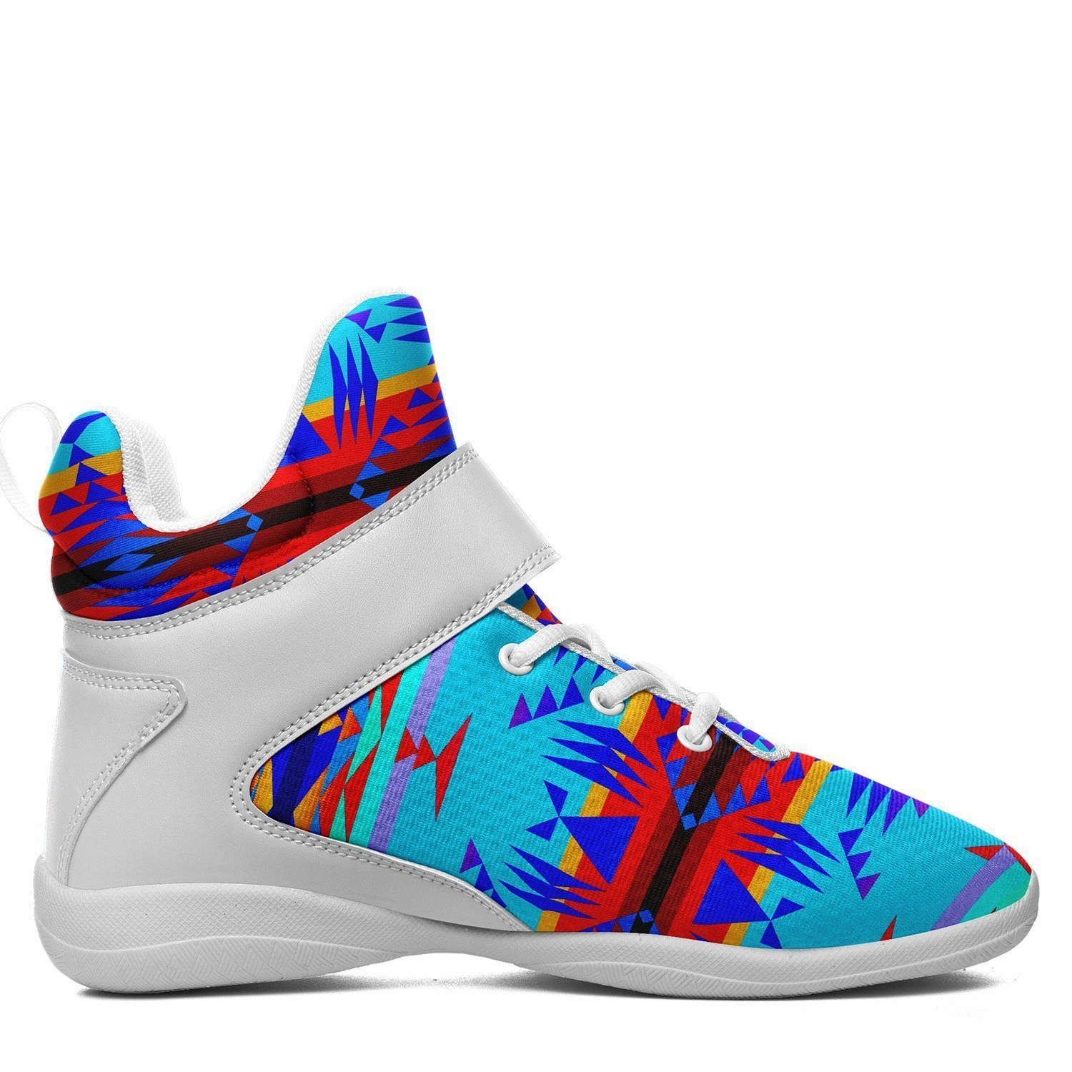 Men Basketball Shoes Lamelo Between the Mountains Blue Ipottaa Basketball / Sport High Top Shoes - White Sole