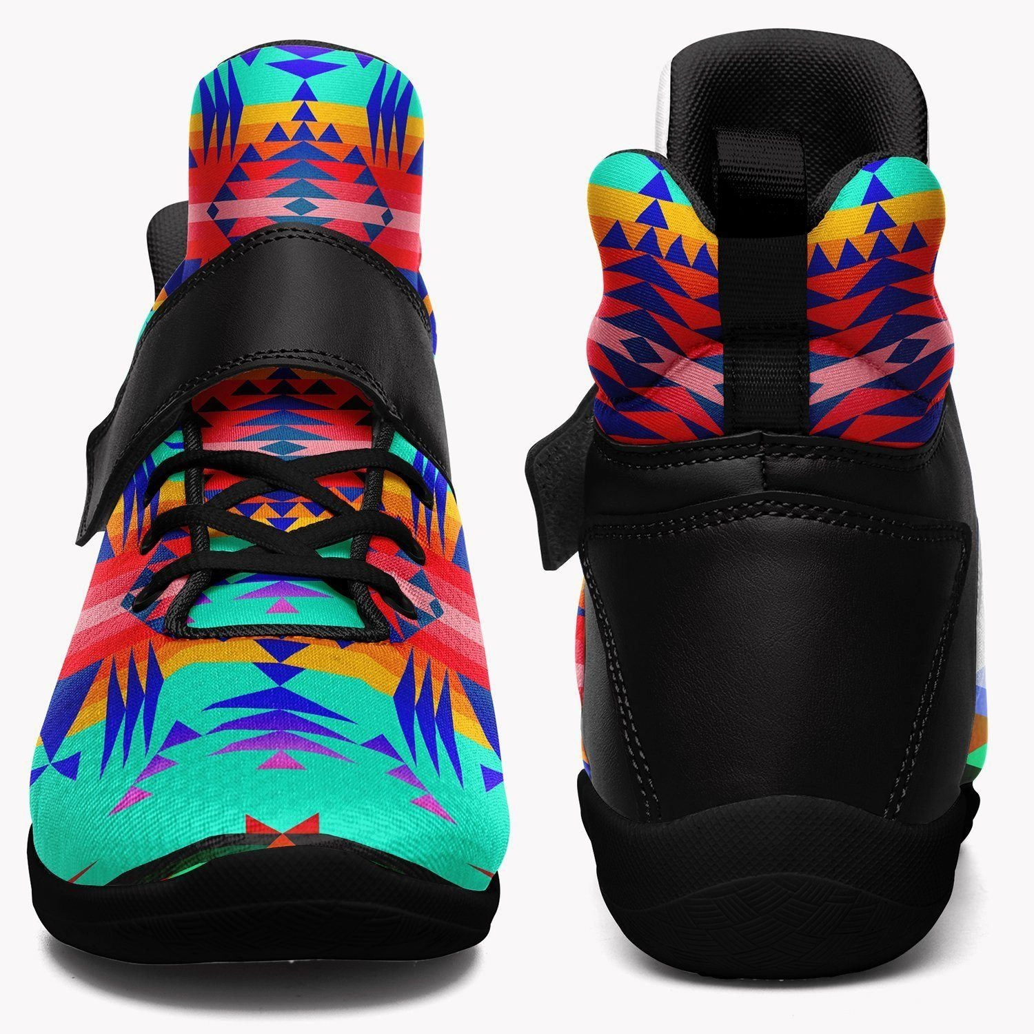 Volleyball Vs Basketball Shoes Between the Mountains Spring Ipottaa Basketball / Sport High Top Shoes - Black Sole