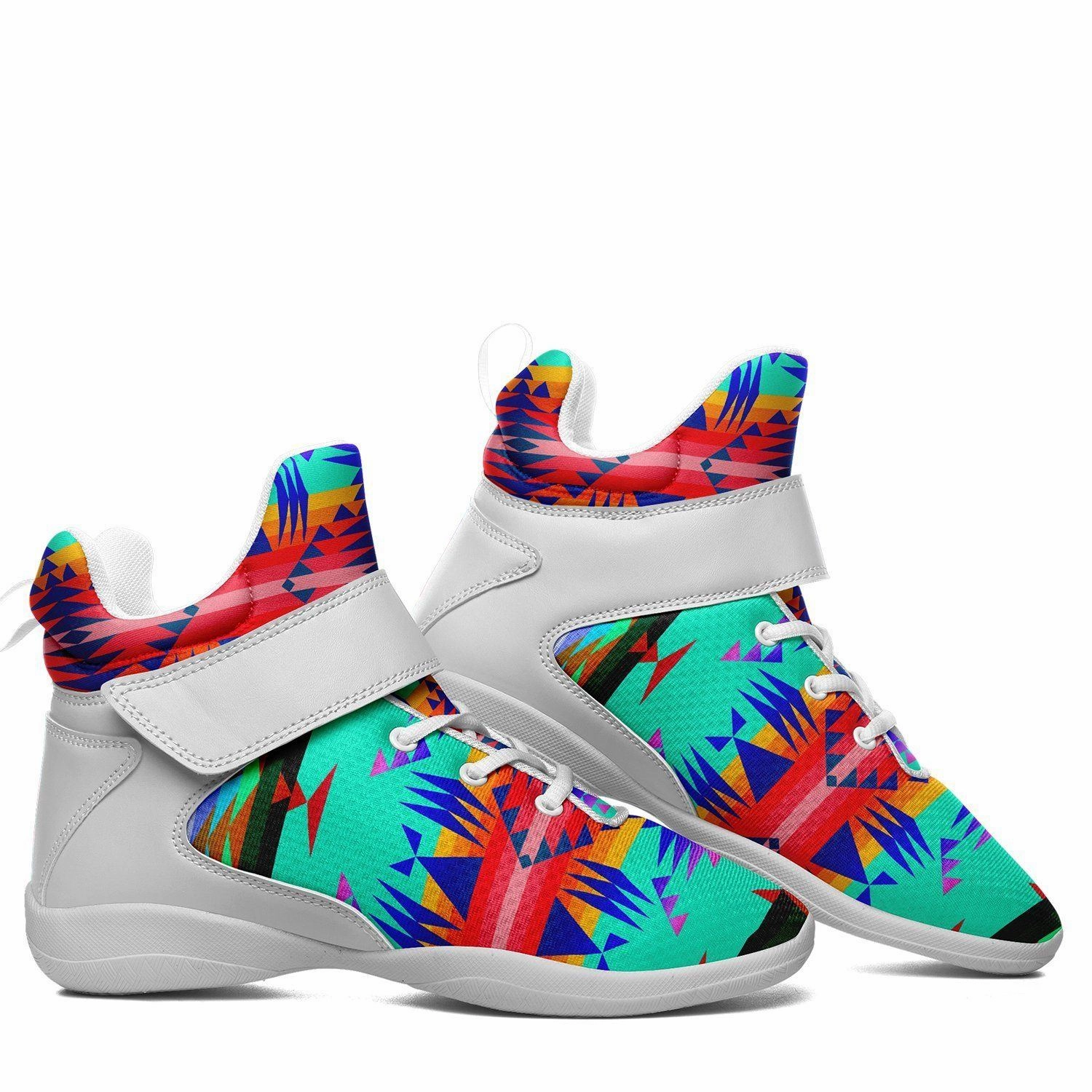 Between the Mountains Spring Ipottaa Basketball / Sport High Top Shoes - White Sole Basketball Shoes Off Court