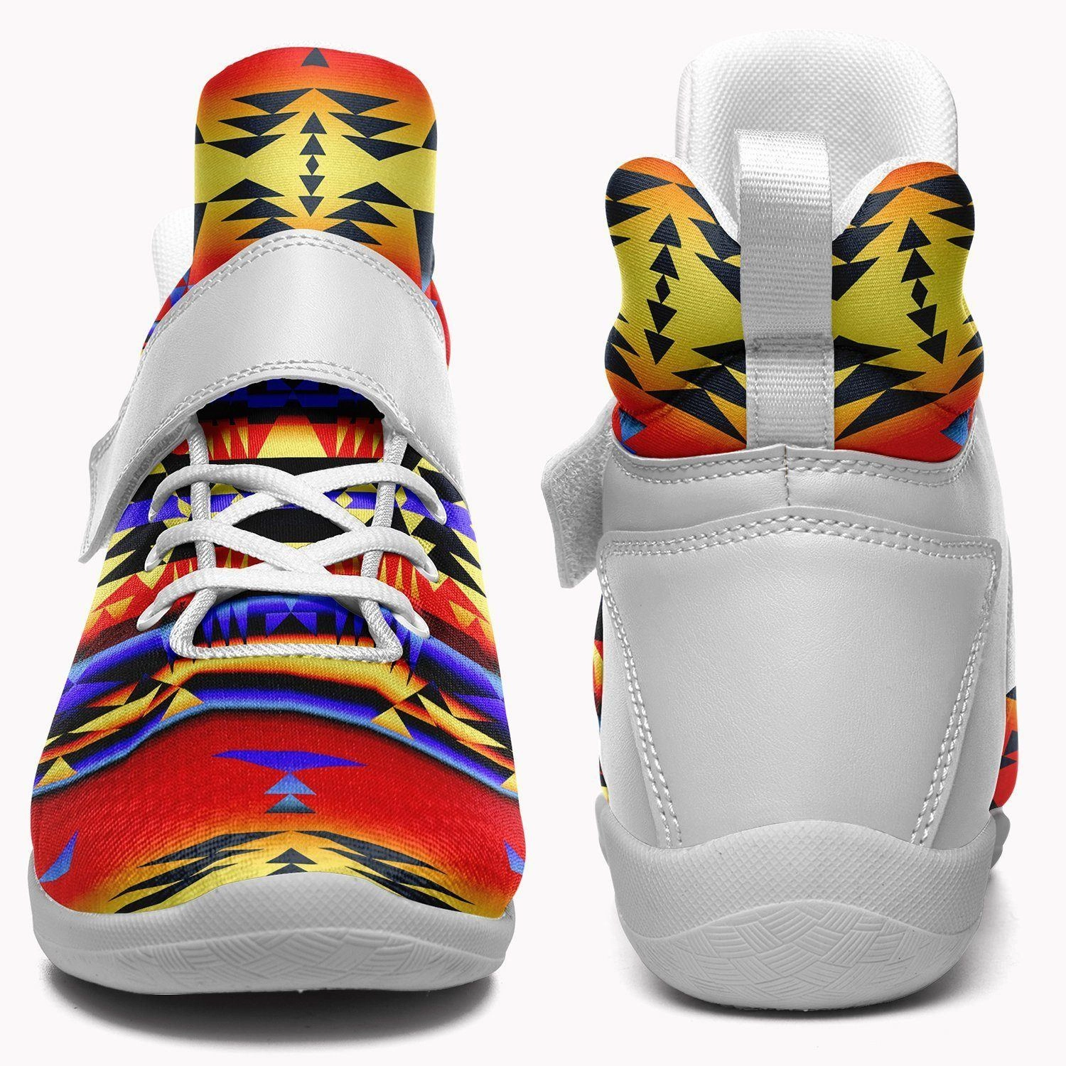 Between the San Juan Mountains Ipottaa Basketball / Sport High Top Shoes - White Sole Basketball Shoes Vs Sneakers