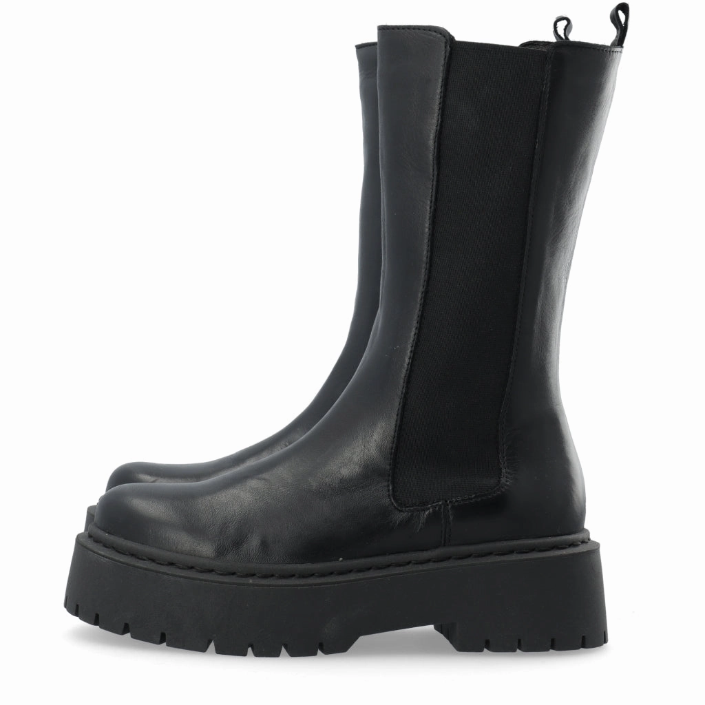 Coda Chelsea Boots Biadeb Black Long Leather Boots