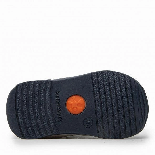 Biomecanics Boys Shoe 221001-A Blanco Azul For Walking  Barefoot Walking