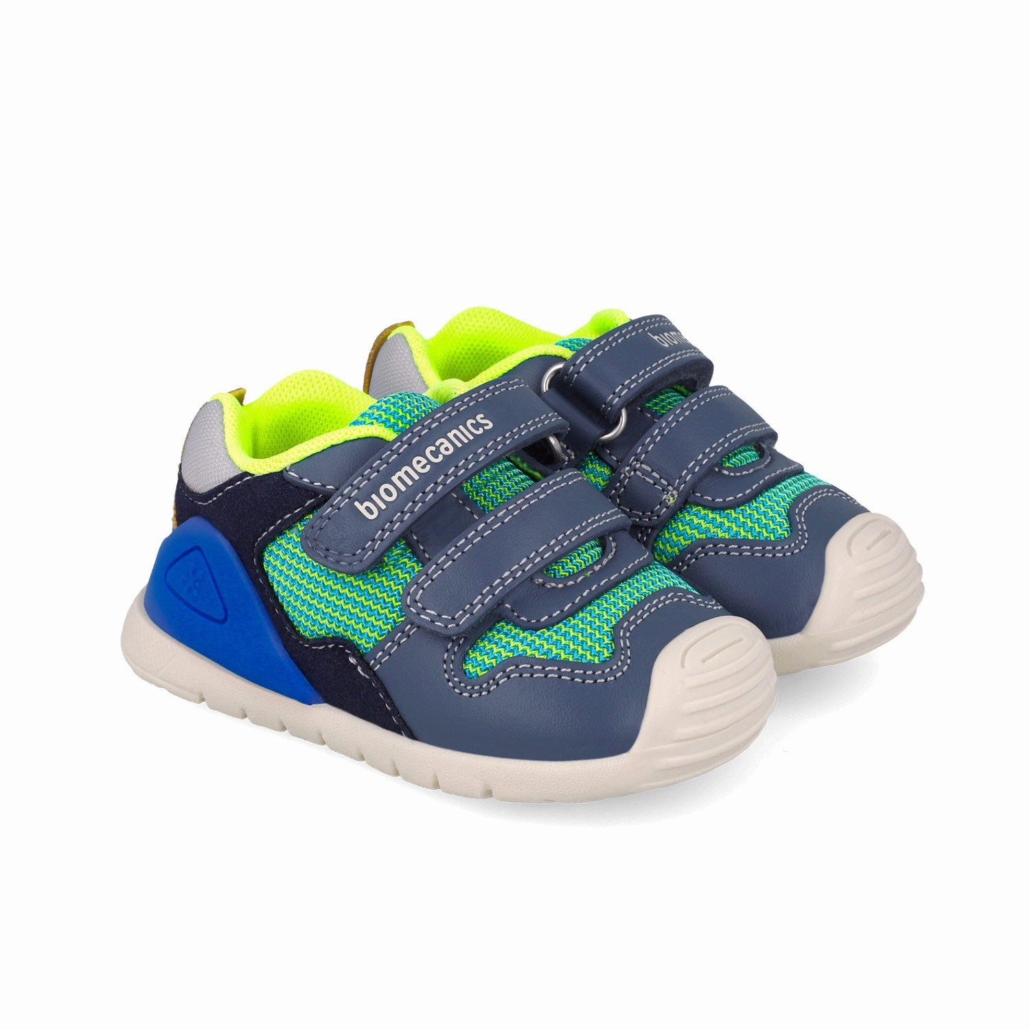 Biomecanics Boys Shoe 252120 B Petrol Y Verde Reddit  Walking