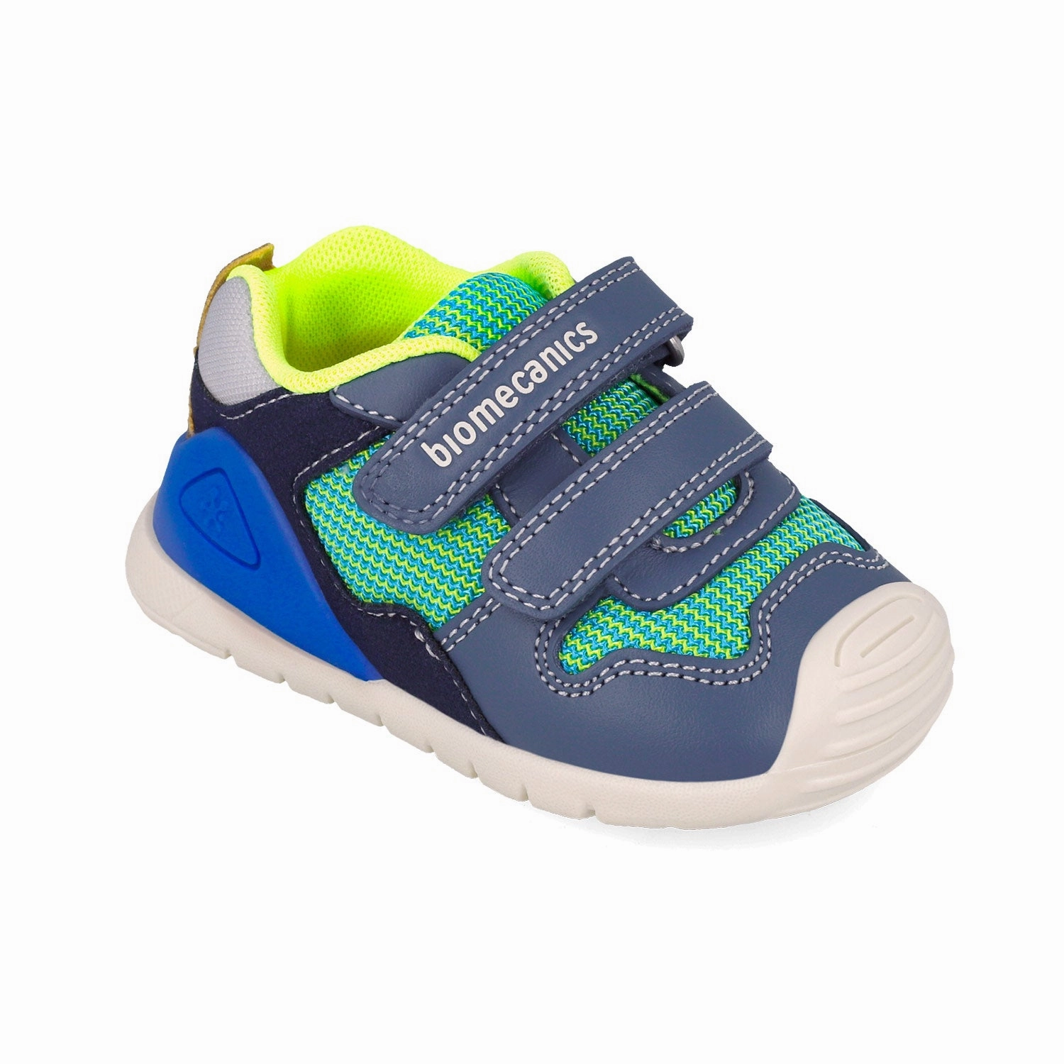 Biomecanics Boys Shoe 252120 B Petrol Y Verde 2025 Best Walking