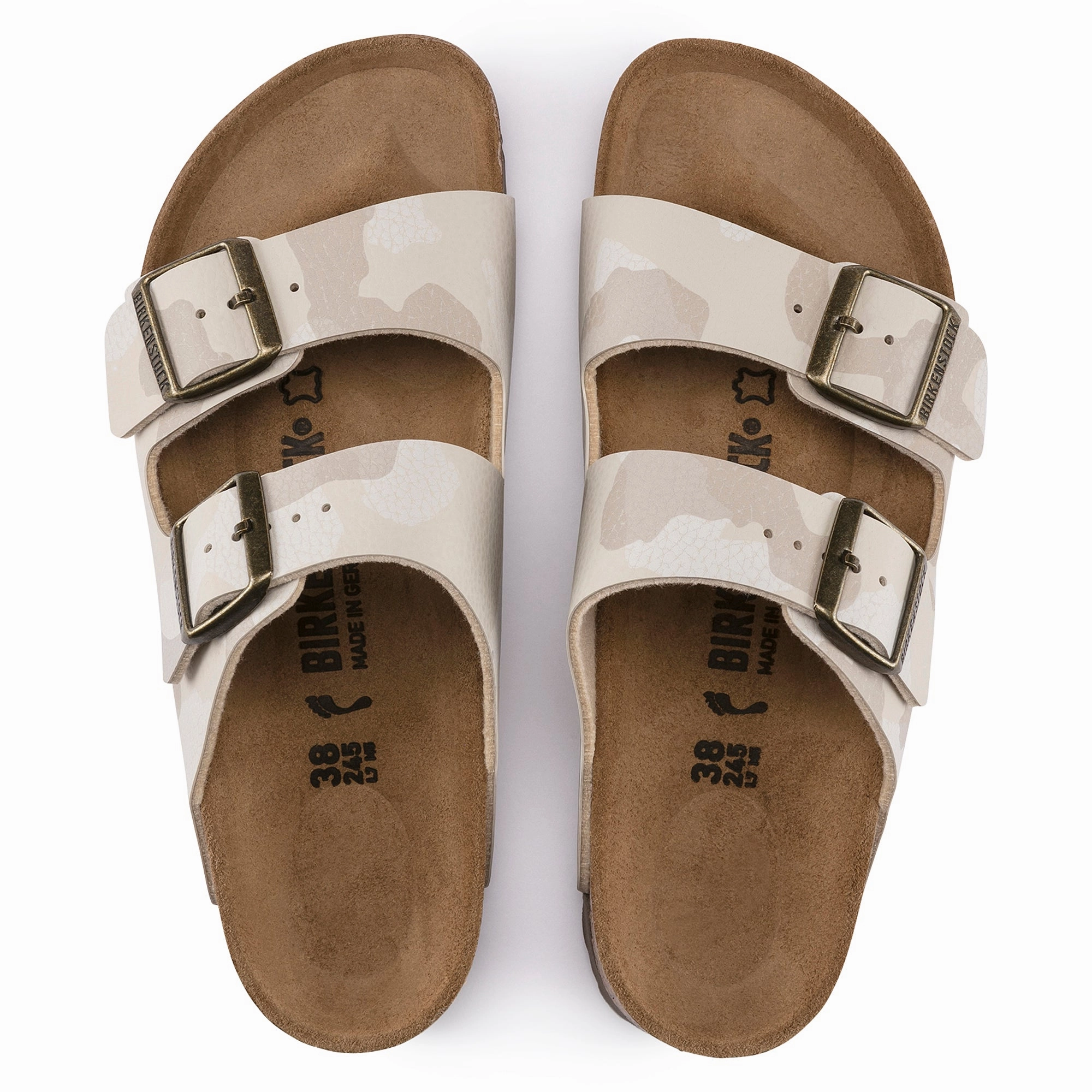 Birkenstock Arizona desert soil sand camo Birko-Flor Rack Room Shoes