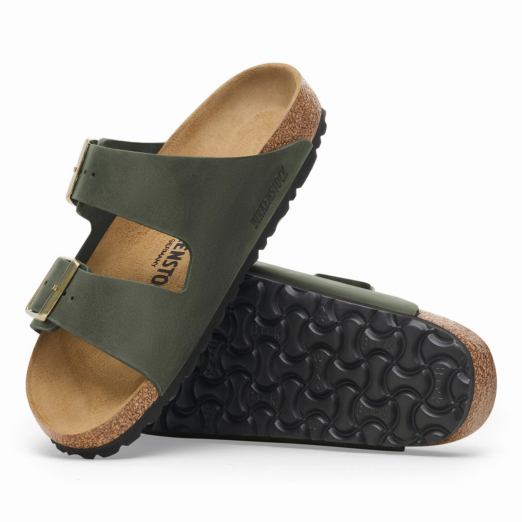 Plantar Birkenstock Arizona thyme oiled leather