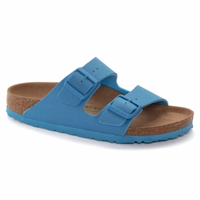 Clog Outfit Birkenstock Arizona Vegan sky blue canvas