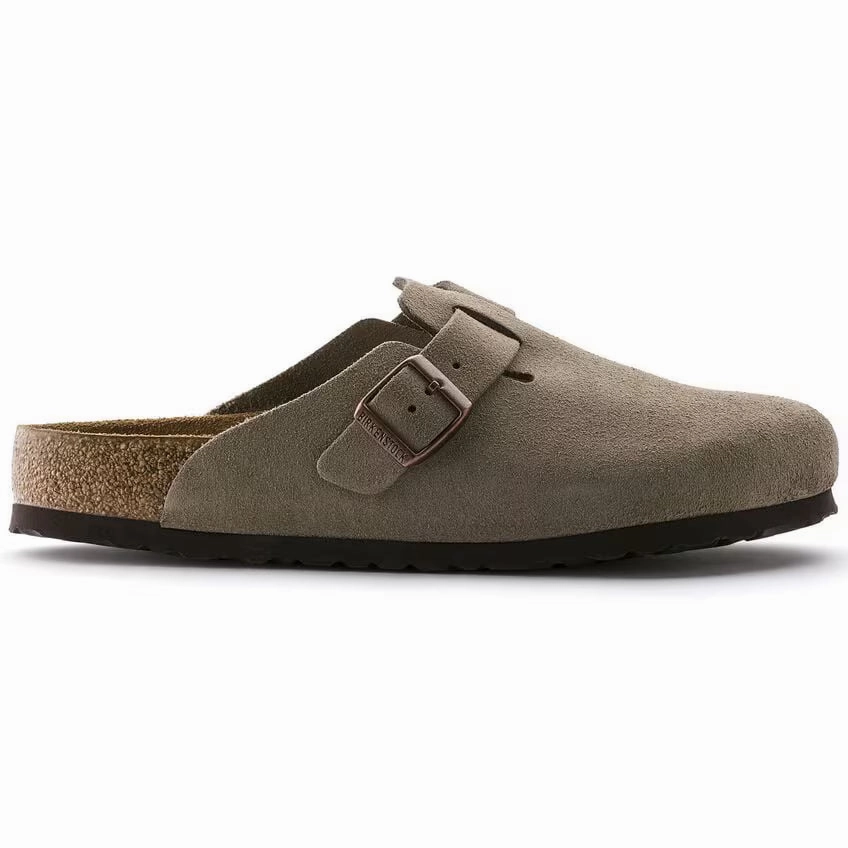 Tennis Shoes BIRKENSTOCK BOSTON SOFT FOOTBED TAUPE