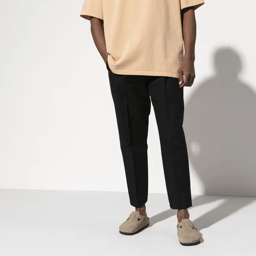 BIRKENSTOCK BOSTON SOFT FOOTBED TAUPE