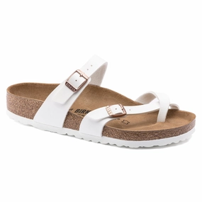 Clogs Chunky Birkenstock Mayari white Birko-Flor