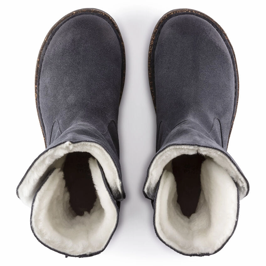 Bryson Boots Birkenstock Uppsala graphite suede/natural shearling