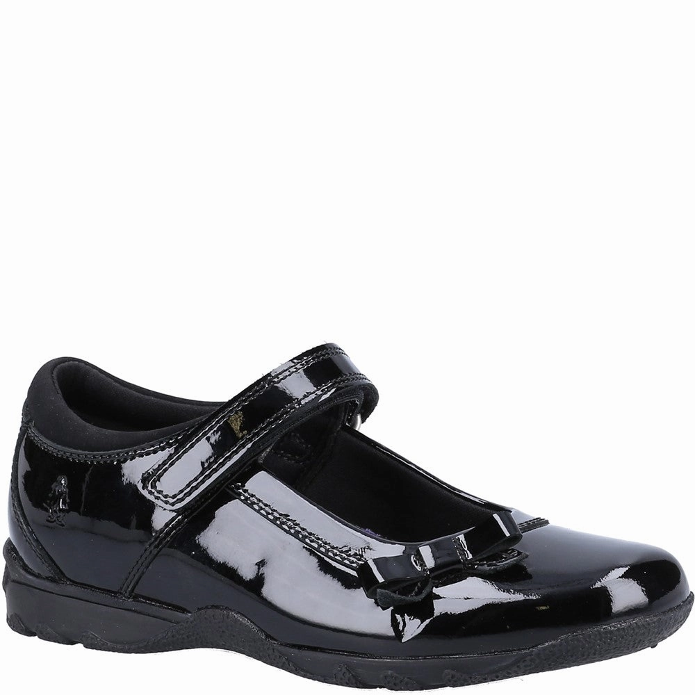 Black Carrie Junior Patent School Shoes Mary Jane Orthotic Shoes