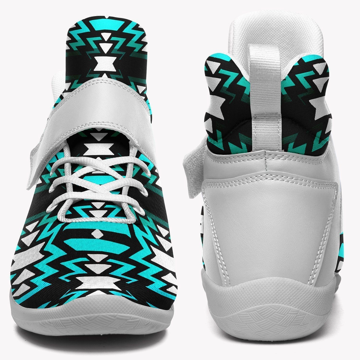 Black Fire Firefly Ipottaa Basketball / Sport High Top Shoes - White Sole Basketball Shoes Flow 9