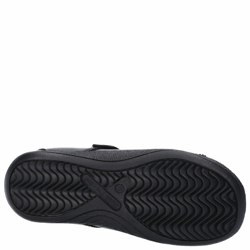 Black Jessica Junior School Shoes Clarks Unstructured Mary Jane Shoes