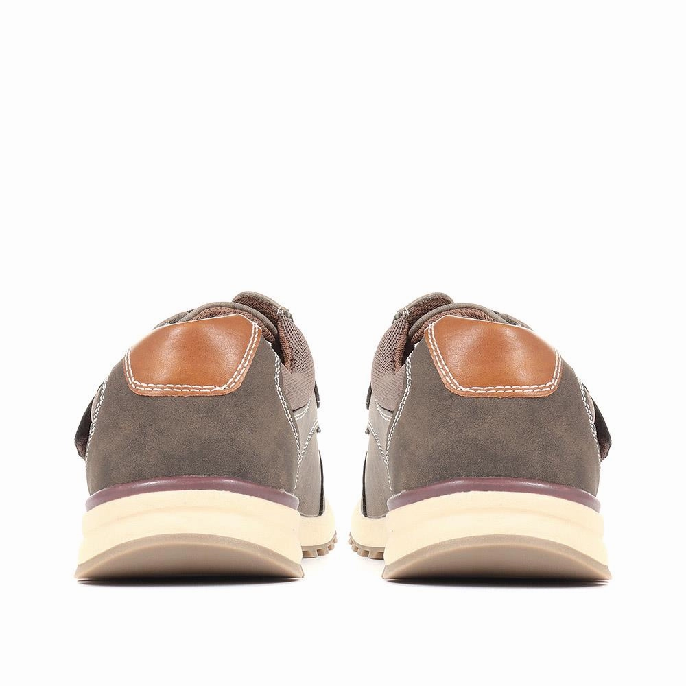 Touch Fastening Casual Shoe - CHANG34007 / 321 145 - Brown Etienne Aigner Ankle Boots