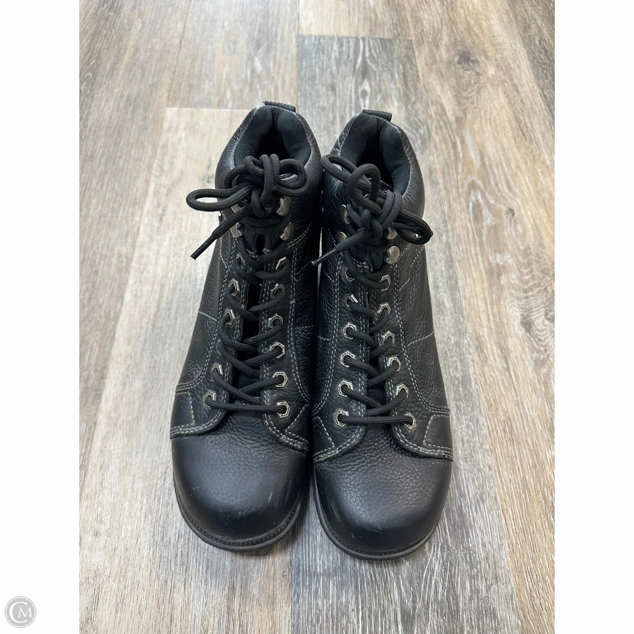 Combat Boot Zipper Insert Boots Combat By Harley Davidson In Black, Size: 11