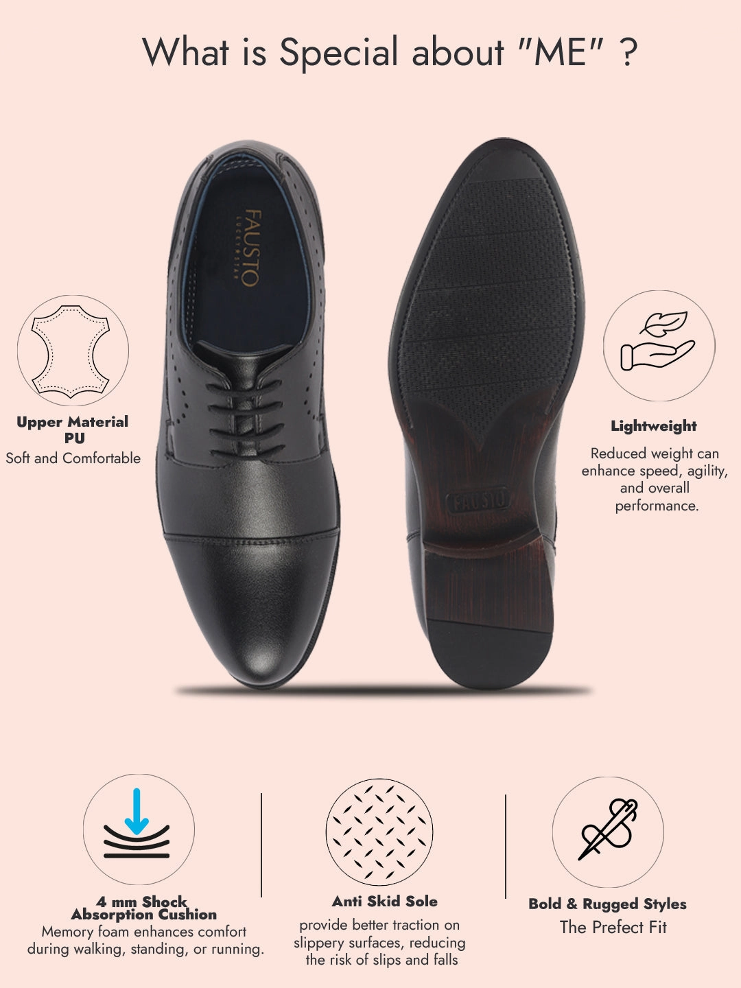 Flag Western Work Boots Men Black Formal Classic Office Lace Up Derby College Shoes|Evening Party, Event, Wedding Tuxedo Oxford Shoe|Memory Cushioned Insole