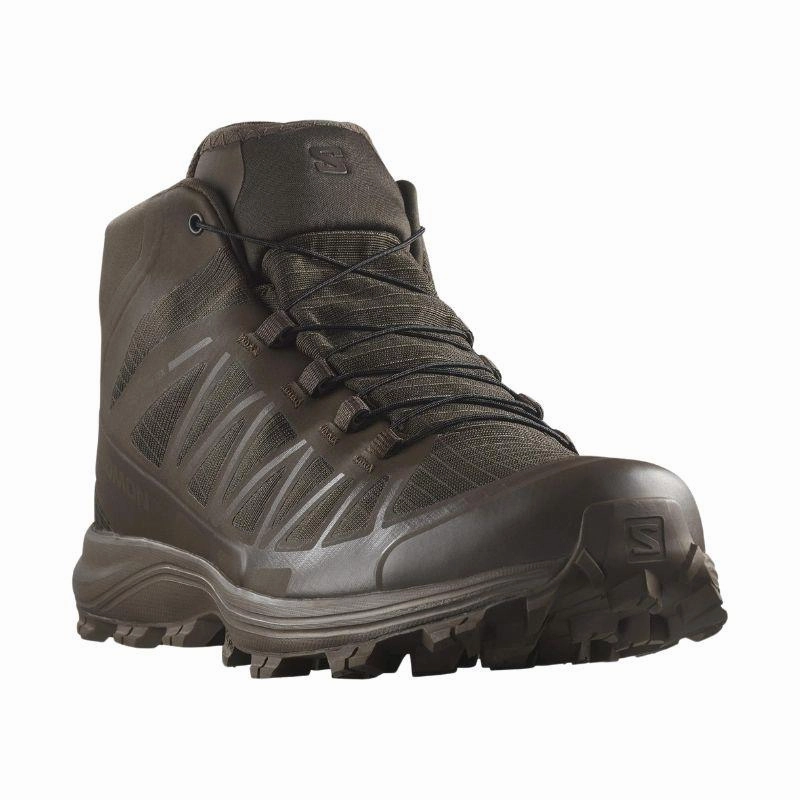 Salomon SPEED ASSAULT 2 GORE-TEX | Earth Brown Ankle Boots With Fur Lining