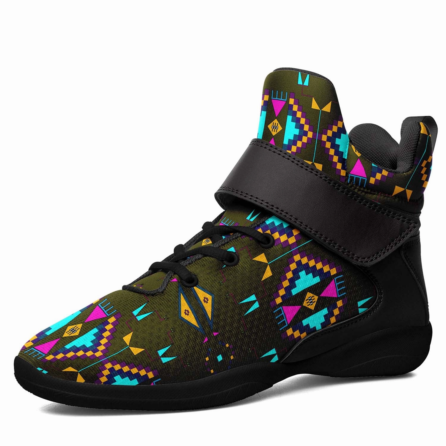 Zion Williamson Basketball Shoes Rite of Passage Olive Ipottaa Basketball / Sport High Top Shoes - Black Sole