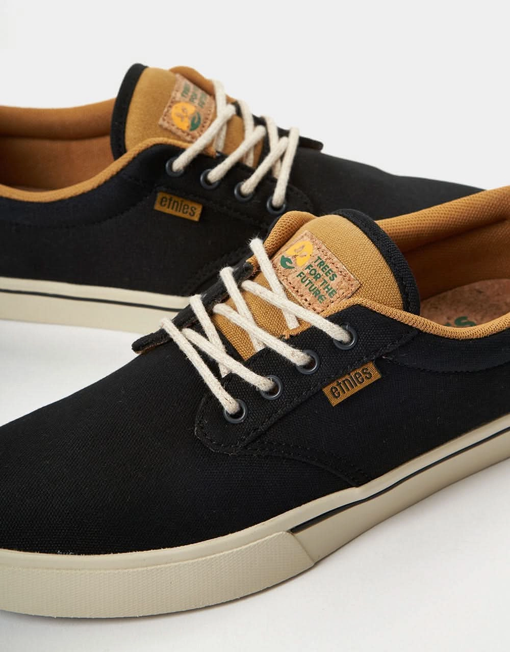 Skate Zahba Shoe Etnies x TFTF Jameson 2 Eco Skate Shoes - Black/Brown