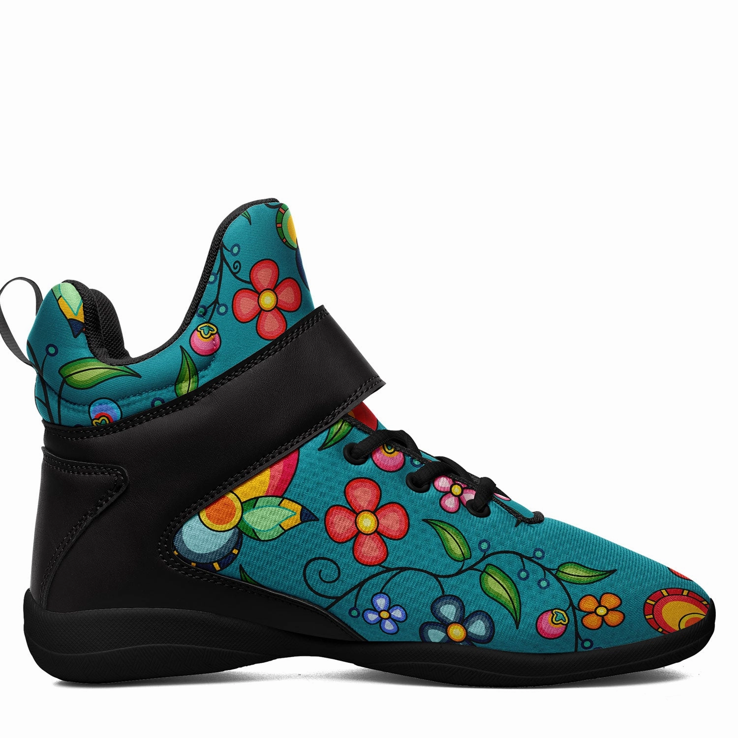 Cheap Authentic Basketball Shoes Floral Bounty Teal Ipottaa Basketball / Sport High Top Shoes - Black Sole