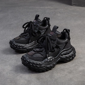 Durant Sneakers Women Fashion Patchwork Leather Casual Platform Sneakers