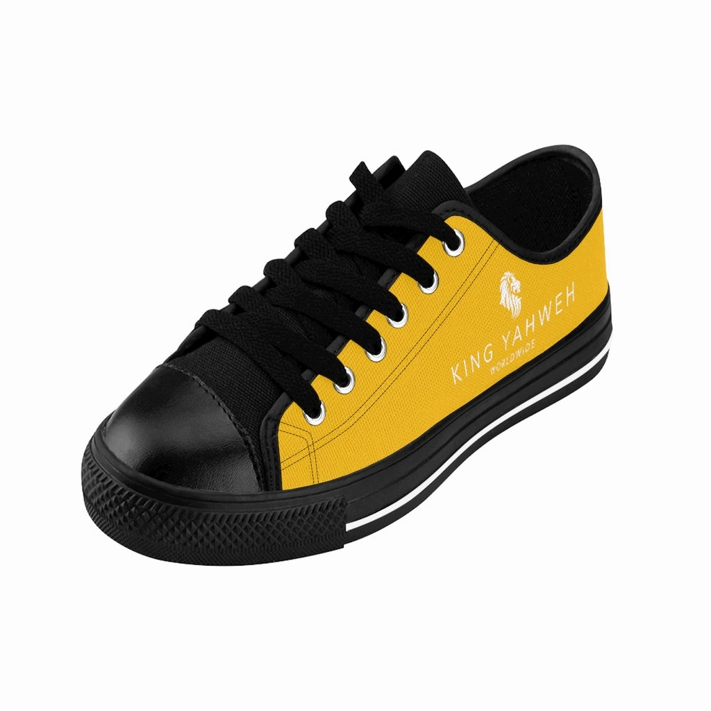 King YAHWEH Level-Up Sneakers (Men Sizes) Canary Crocs Sneakers
