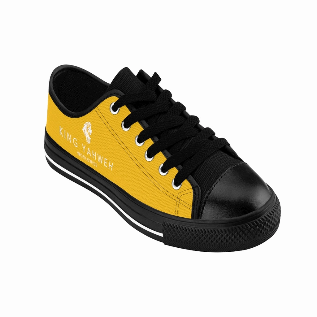 New York Giants Sneakers King YAHWEH Level-Up Sneakers (Men Sizes) Canary