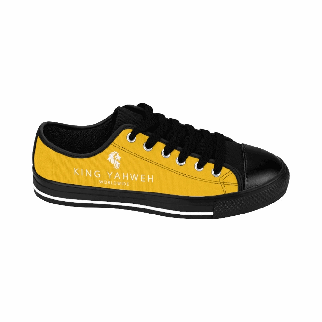King YAHWEH Level-Up Sneakers (Men Sizes) Canary Curves Sneakers