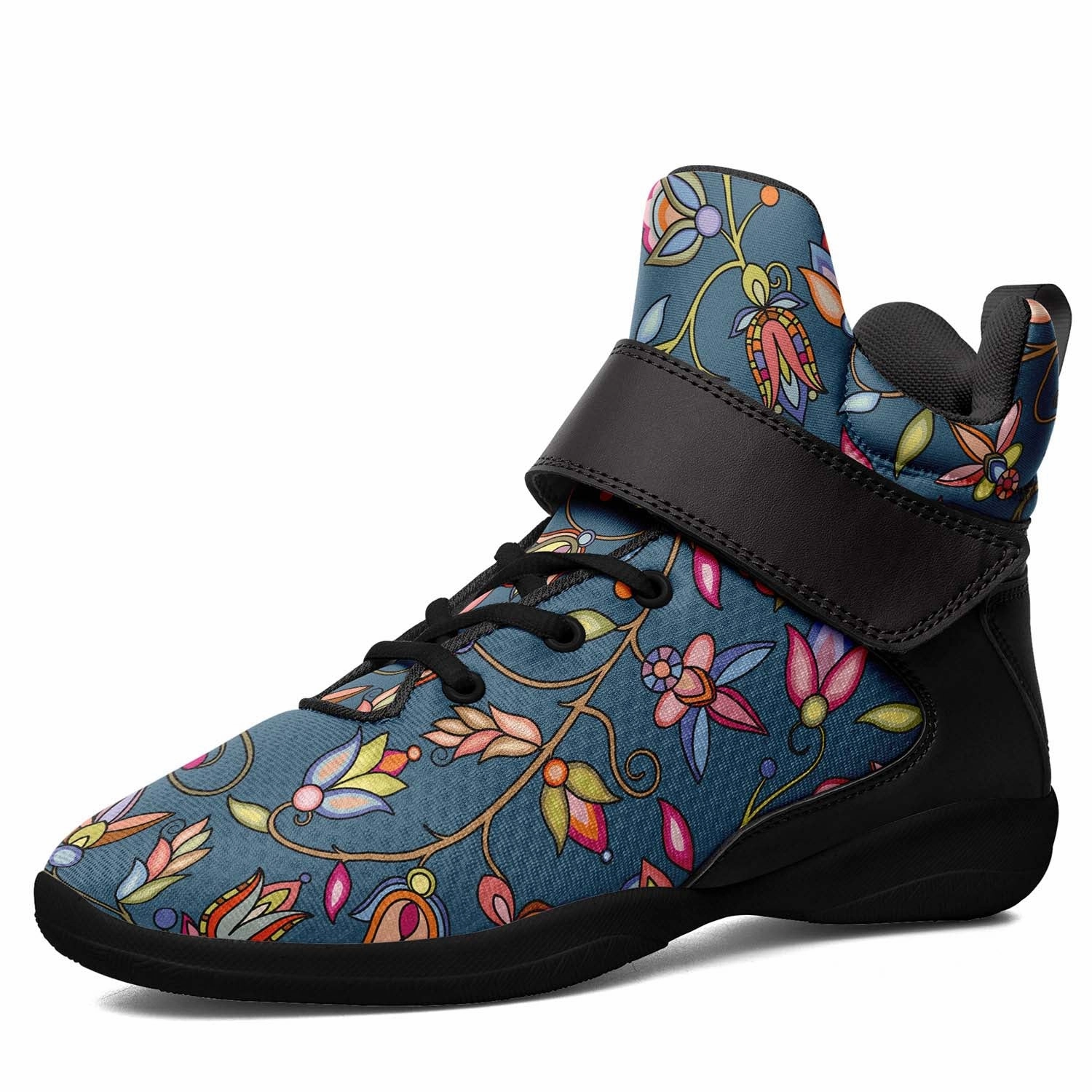 Buffalo Bloom Rainstorm Ipottaa Basketball / Sport High Top Shoes - Black Sole Performance Grip Spray For Basketball Shoes
