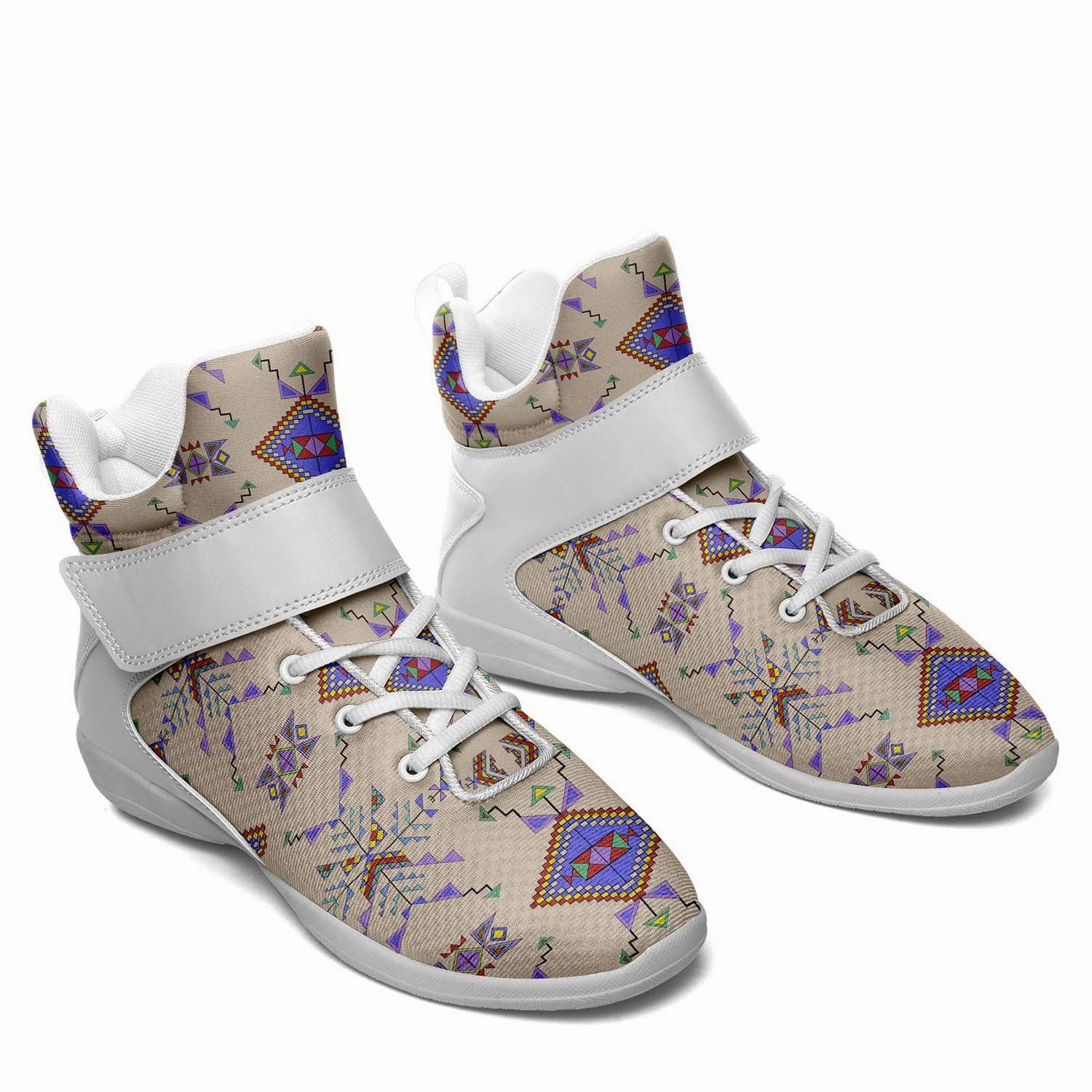 Buffalo Jump Hide Ipottaa Basketball / Sport High Top Shoes - White Sole Basketball Shoes Coming Soon