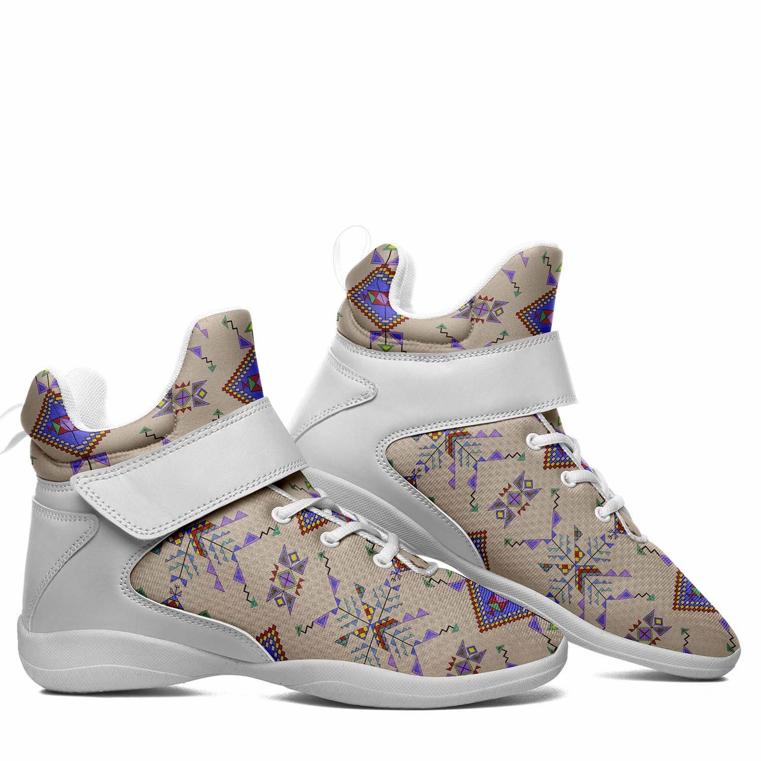 Buffalo Jump Hide Ipottaa Basketball / Sport High Top Shoes - White Sole Hottest Basketball Shoes 2017