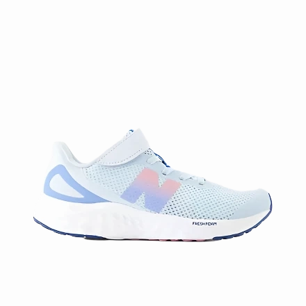 Running Shoes Kids New Balance Girl's Fresh Foam Arishi v4 Lace with Top Strap Frosted Glass