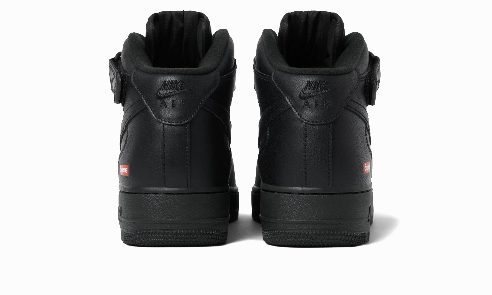 Nike Dunk Shoes Nike Air Force 1 Mid Supreme Black
