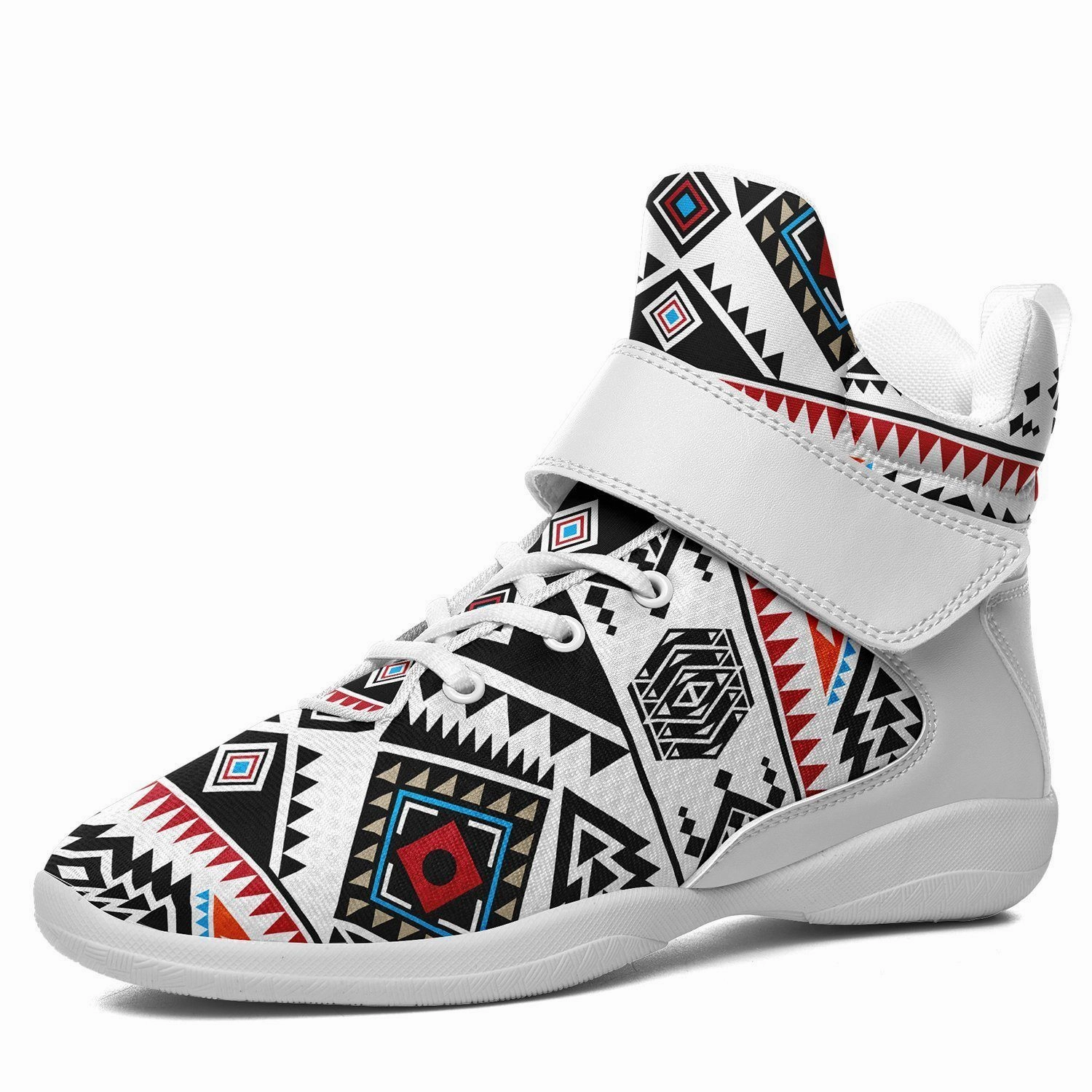 California Coast Ipottaa Basketball / Sport High Top Shoes - White Sole Best Basketball Shoes Under $200