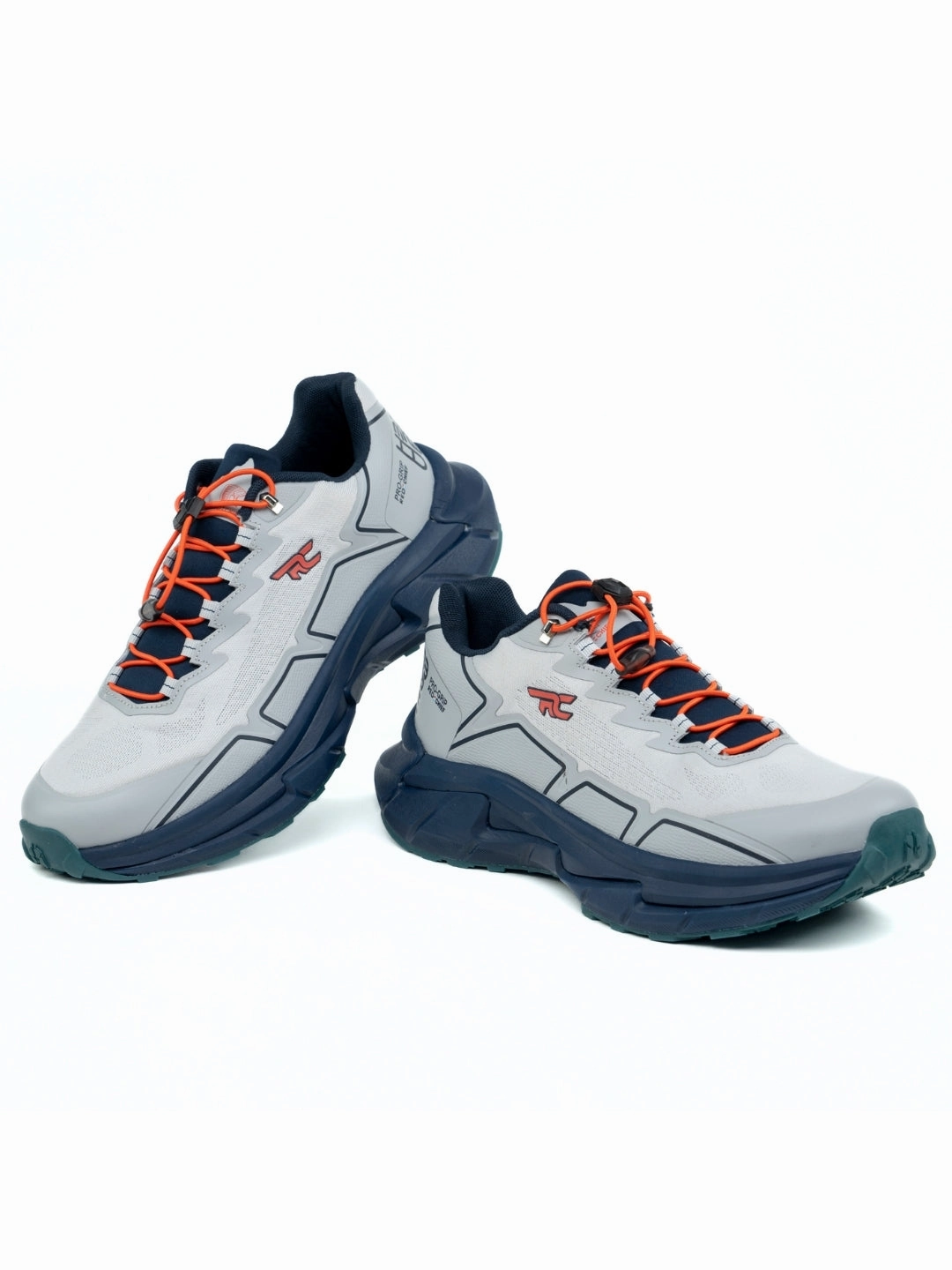 Red Chief Sports Gray/Blue Running Shoes For Men R1701 CC58 Running Shoes Stores Near Me