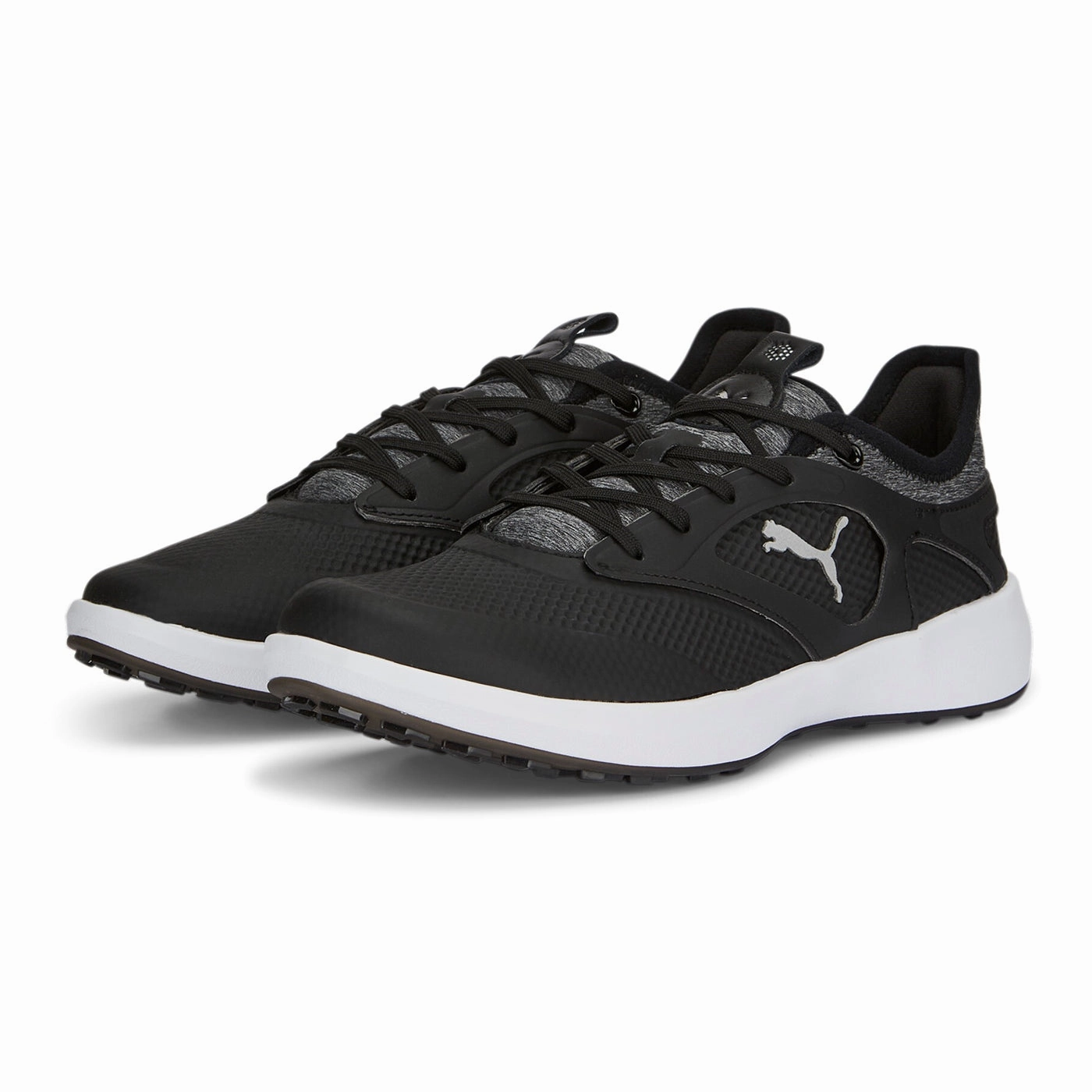 Golf Shoes Victory Pro 4 Spiked Puma Women's IGNITE Malibu Spikeless Golf Shoes - Puma Black/ Puma Silver